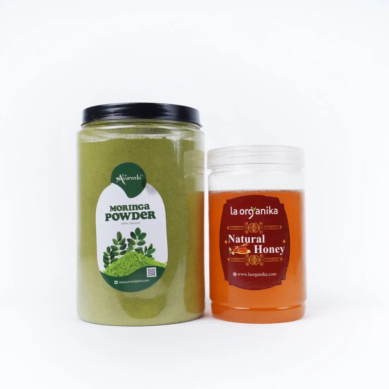 Honey and Moringa Powder Combo