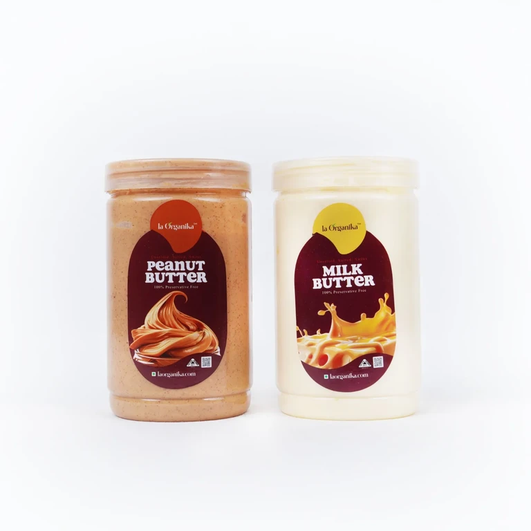 Milk Butter & Peanut Butter Combo