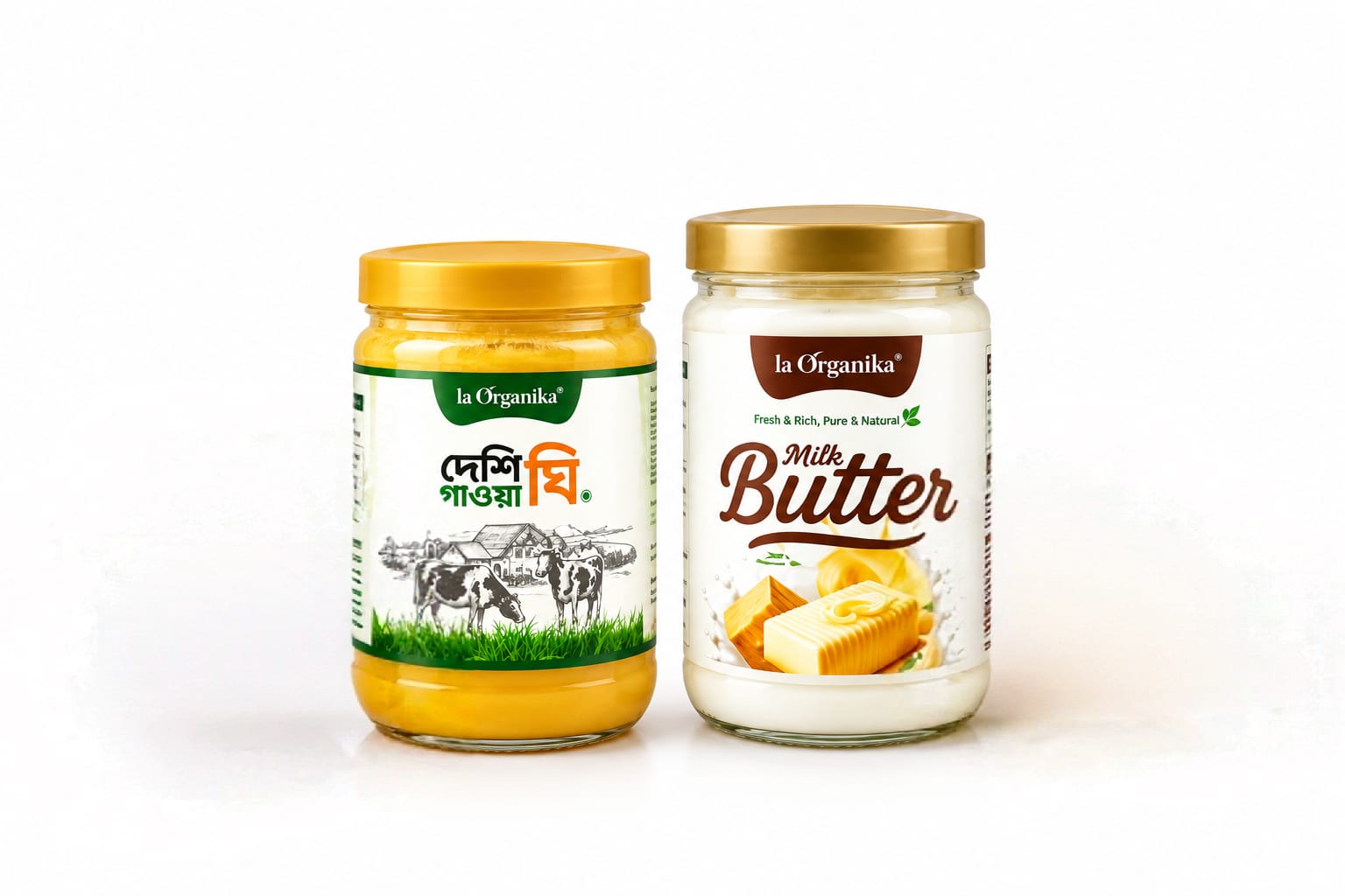 Milk Butter and Ghee Combo 200